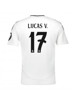 Billige Real Madrid Lucas Vazquez #17 Hjemmedrakt 2024-25 Kortermet